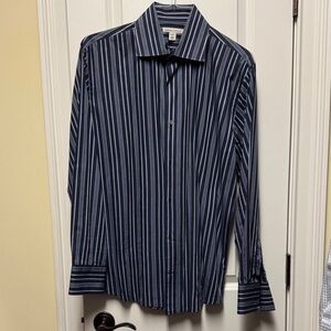 Banana Republic Men’s Blue Striped Shirt